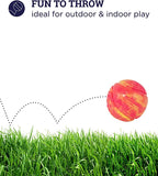 Petstages Squeeze & Grunt N' Punt Tennis Ball Dog Toy 3.25cm