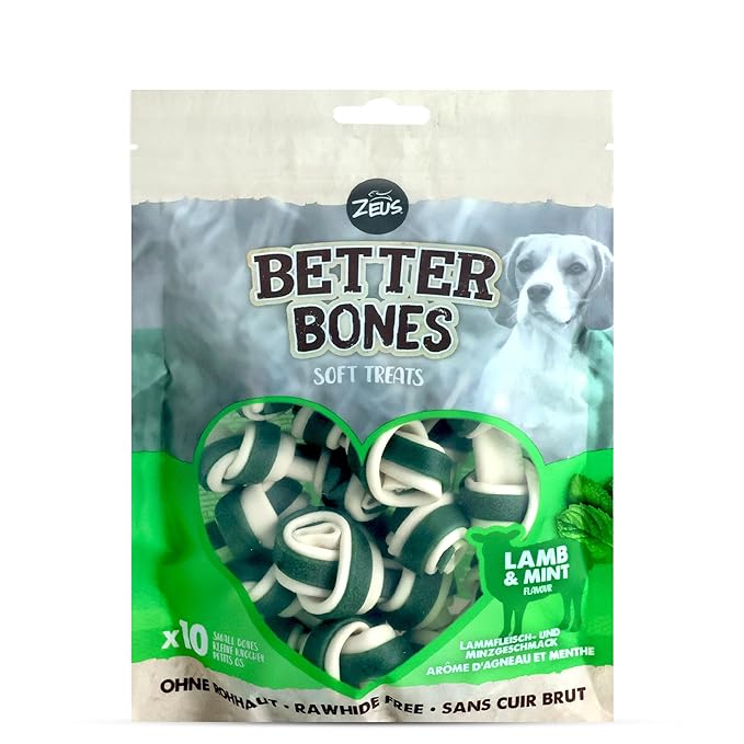 Zeus Better Bone Lamb & Mint Flavor for Dogs 10pcs