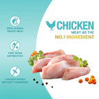 Jer High Chicken Meat Chunks in Gravy Puppy Wet Food 120g