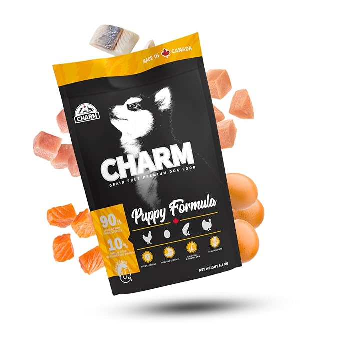 Charm Puppy Formula Grain Free Premium Dog Dry Food 340g