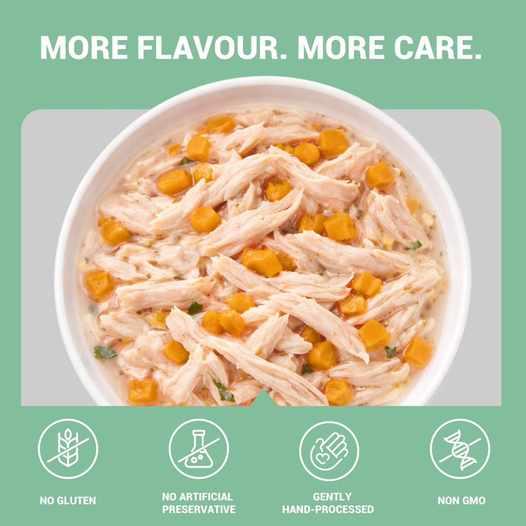 Schesir Nature For Dog Chicken with Pumpkin in Jelly Wet Dog Food 285g