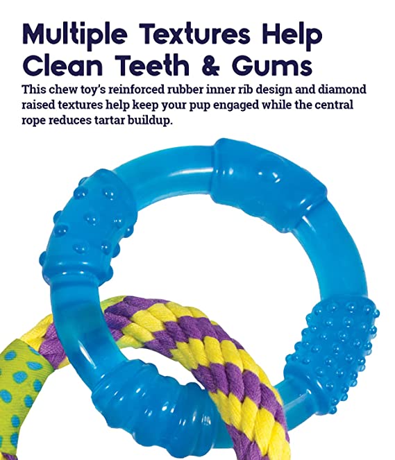 Petstages Orka Triple Dental Links Dog Toy 23cm