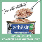 Schesir Complete Nutrition Tuna with Whitebaits Wet Food for Adult Cats 85g