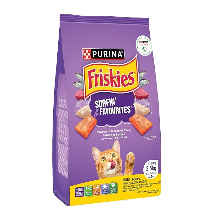 Purina Frikies Surfin Favourites Adult Cat Dry Food