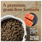 Taste Of The Wild Pacific Stream Canine Formula with Smoked Salmon | Grain Free Diet | Adult Dog Dry Food