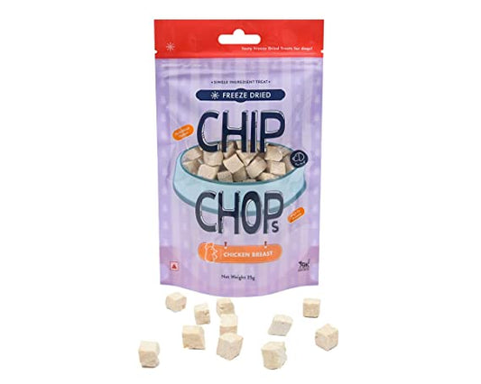 Chip Chops Freeze Dried Chicken Breast Dog Treat 35g