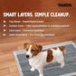 Pawpaya Training Pads Carbon Activated Technology Leak-Proof Ultra Absorbent for Dogs and Puppies 60cm x 90cm 14pcs