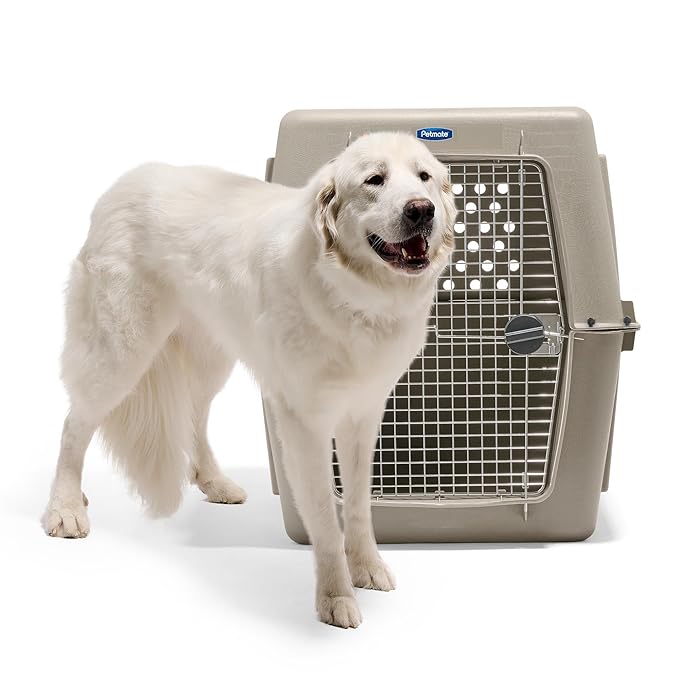 Petmate Ultra Vari Kennel Traditional 48" Interior Dimensions I 44" L x 29" W x 32.5" H (IATA Approved)