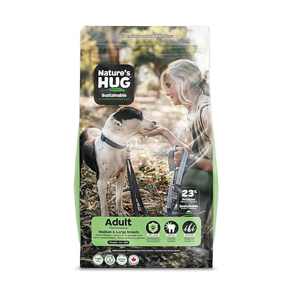 Nature's Hug Adult Maintenance Medium & Large Breed Vegetarian & Sustainable Based Dry Dog Food 100g Sample