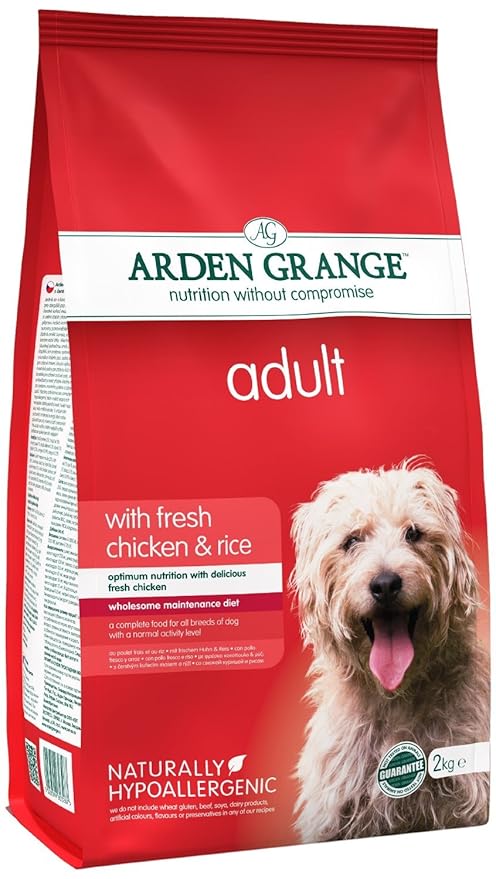 Arden Grange Adult Dog Dry Food Chicken & Rice 12kg