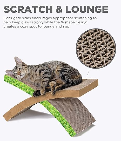 Petstages Easy Life Hammock Scratch and Sleep For Cats 54x35x8cm