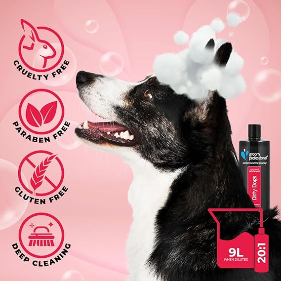 Groom Professional Dirty Dogs Dog Shampoo 450ml