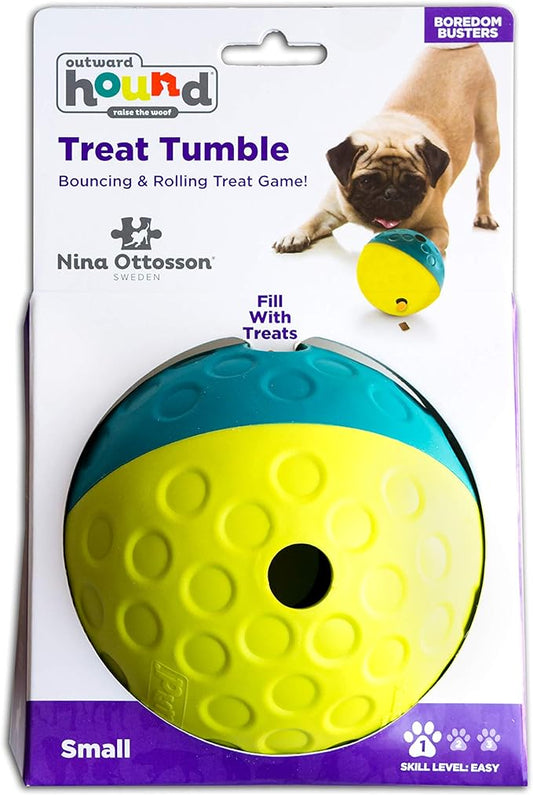 Outward Hound Nina Ottosson Treat Tumble Ball Small 11cm