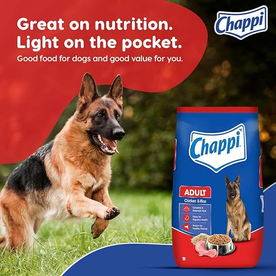 Chappi Adult Dry Dog Food Chicken and Rice 7kg