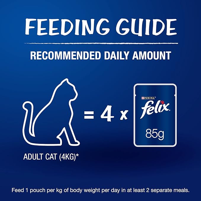 Purina Felix with Tuna in Jelly Wet Cat Food 85g