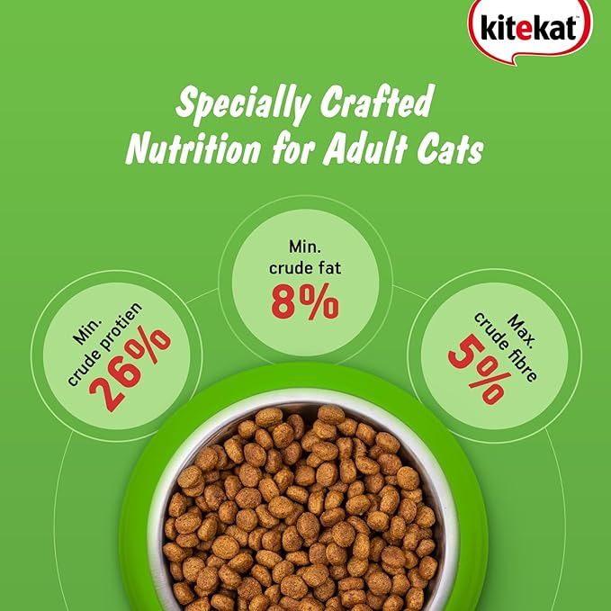 KiteKat Adult (1+ years) Dry Cat Food, Ocean Fish Flavor 370g