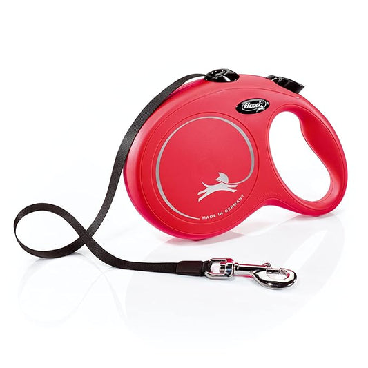 Flexi New Classic Retractable Dog Leash Red 8m Large