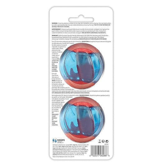 Zeus Duo Ball with LED Dog Toy