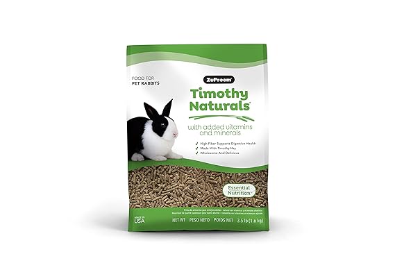 Zupreem Timothy Naturals with Vitamins & Minerals Rabbit Food