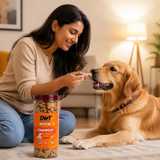 Dogs & Tiddles Chicken Liver Dog Biscuits 700g