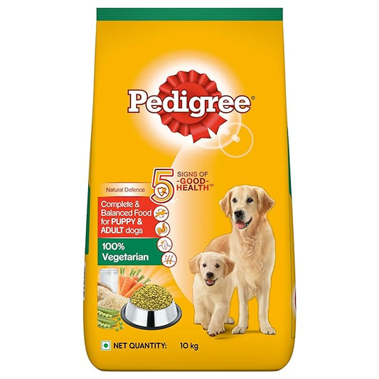 Pedigree Vegetarian & Sustainable Dry Food For Adult Dogs & Puppy
