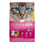 Intersand Odourlock Bentonite Advance Cat Litter Clumpable & Easily Scoopable Baby Powder 12 Kg