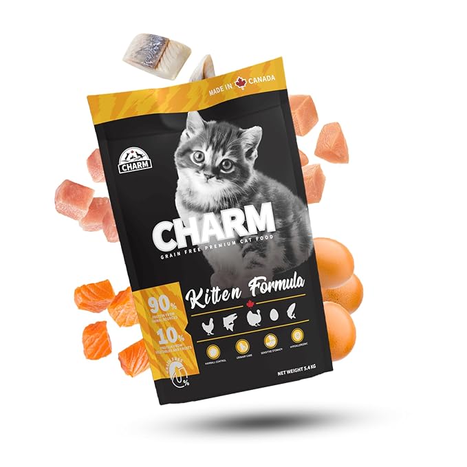 Charm Kitten Formula Grain-Free Premium Dry Cat Food 340g