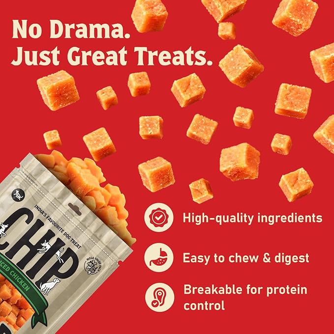 Chip Chops Diced Chicken Treats 70gm