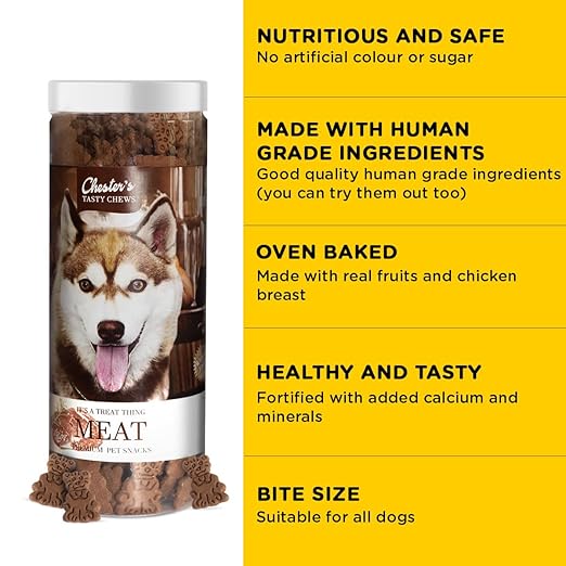Chester's Tasty Chew Meat Flavor Biscuit For Dogs 700g
