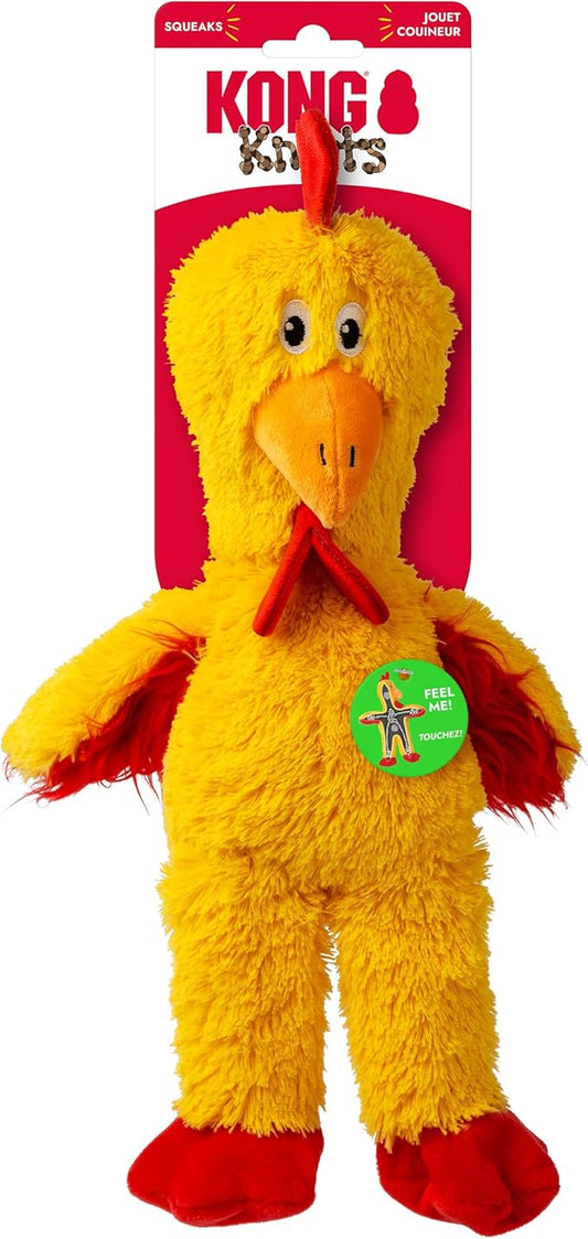 Kong Knots Chicken Dog Toy M/L