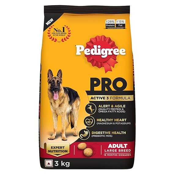 Pedigree Pro Adult Large Breed (18 months onwards) Dry Dog Food