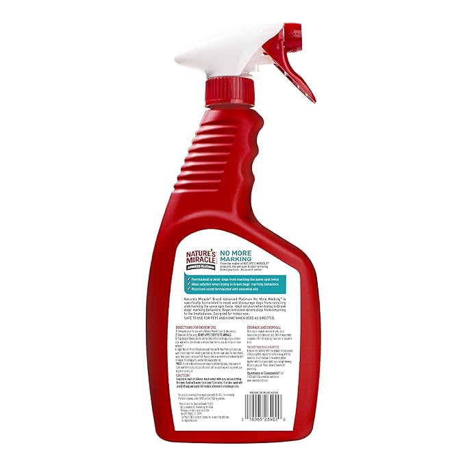 Nature's Miracle Advanced Platinum No More Marking Spray For Dogs 709ml