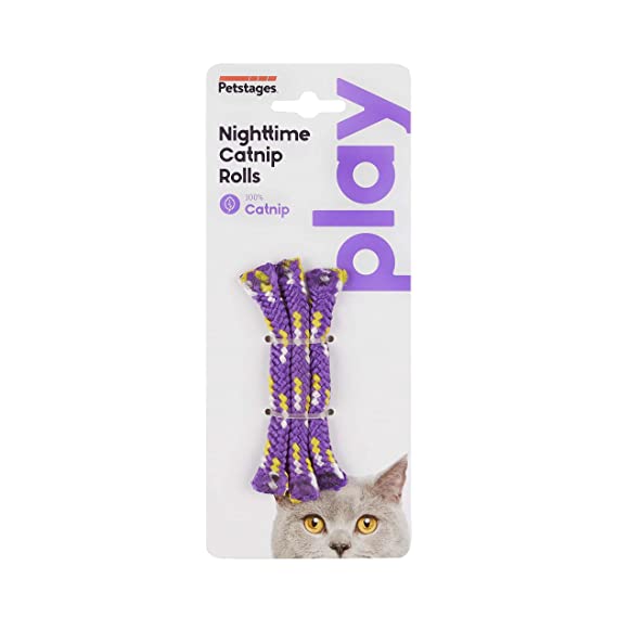 Petstages Nighttime Catnip Rolls Toy For Cat