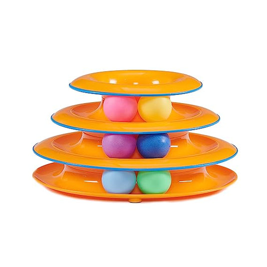 Petstages Tower of Track Three Level Active Cat Toy