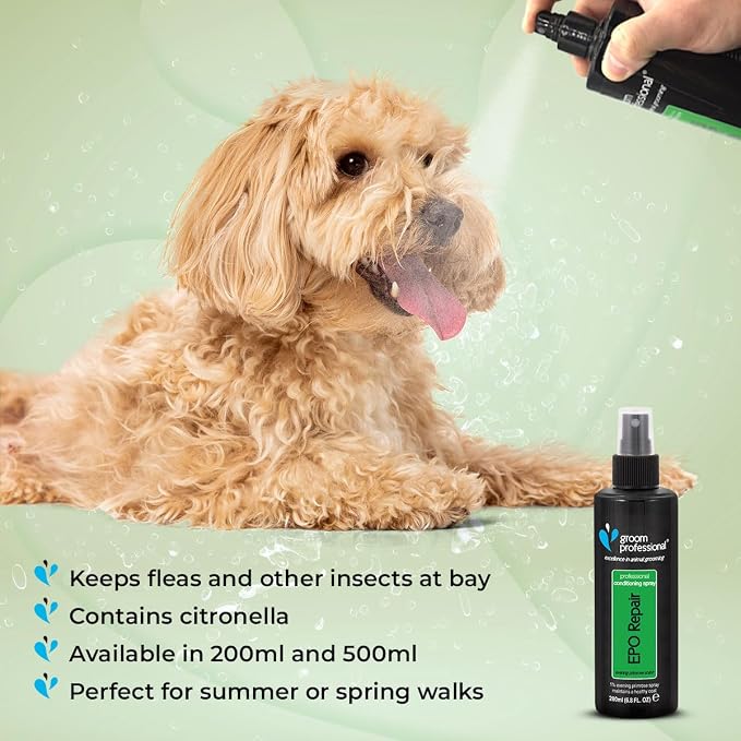 Groom Professional Evening Primrose Oil Conditioning Dog Spray 200ml