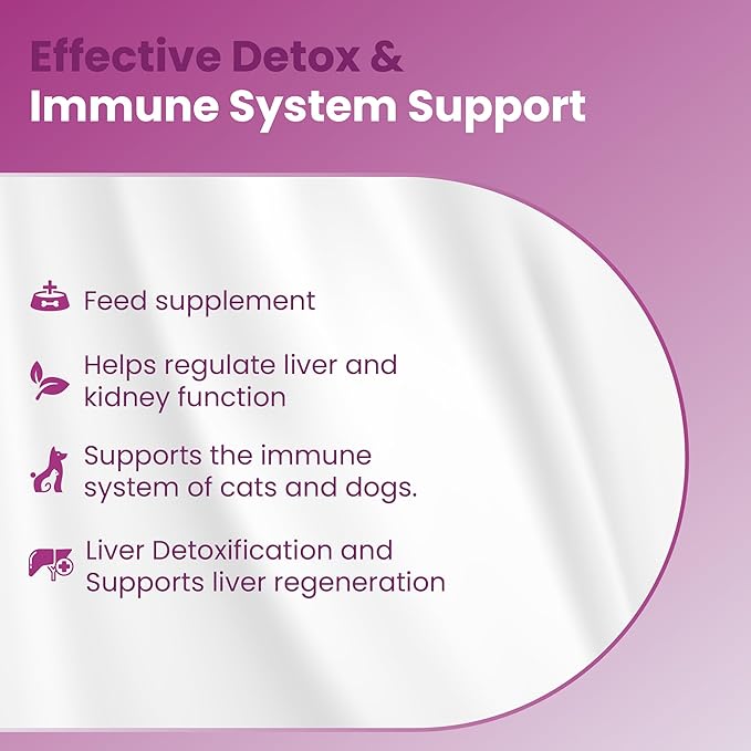 Bio Pet Active Silycumin For Kidney & Liver Support for Cats and Small Breed Dogs (50 Tablets)