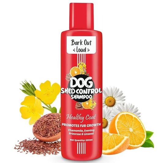 Vivaldis Bark out Loud Shed Control Shampoo For Dogs 200ml