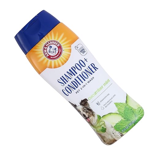 Arm & Hammer 2-in-1 Cucumber Mint Shampoo + Conditioner For Dogs 591ml