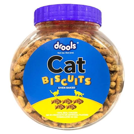 Drools Cat Treat Biscuits Real Chicken Flavor 400g