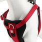 Gigwi Premium Line Durable H-Harness for Dogs Reflective Material Red 15mmx30-50cm (Medium)