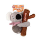 Gigwi Shaking Fun Squeaky Koala Medium 20x20x8cm