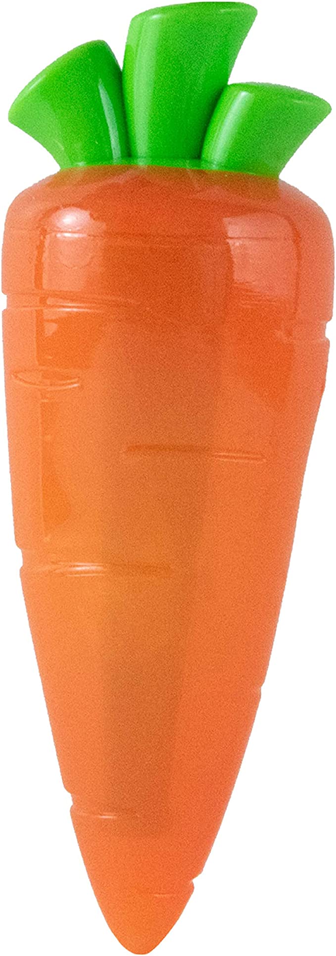 Petstages Crunch Veggies Carrot Orange Dog Toy Large