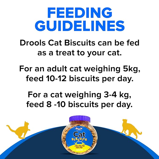 Drools Cat Treat Biscuits Real Chicken Flavor 400g