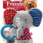 Gigwi Plush Friendz Ring Elephant Medium 17.50x13x10cm