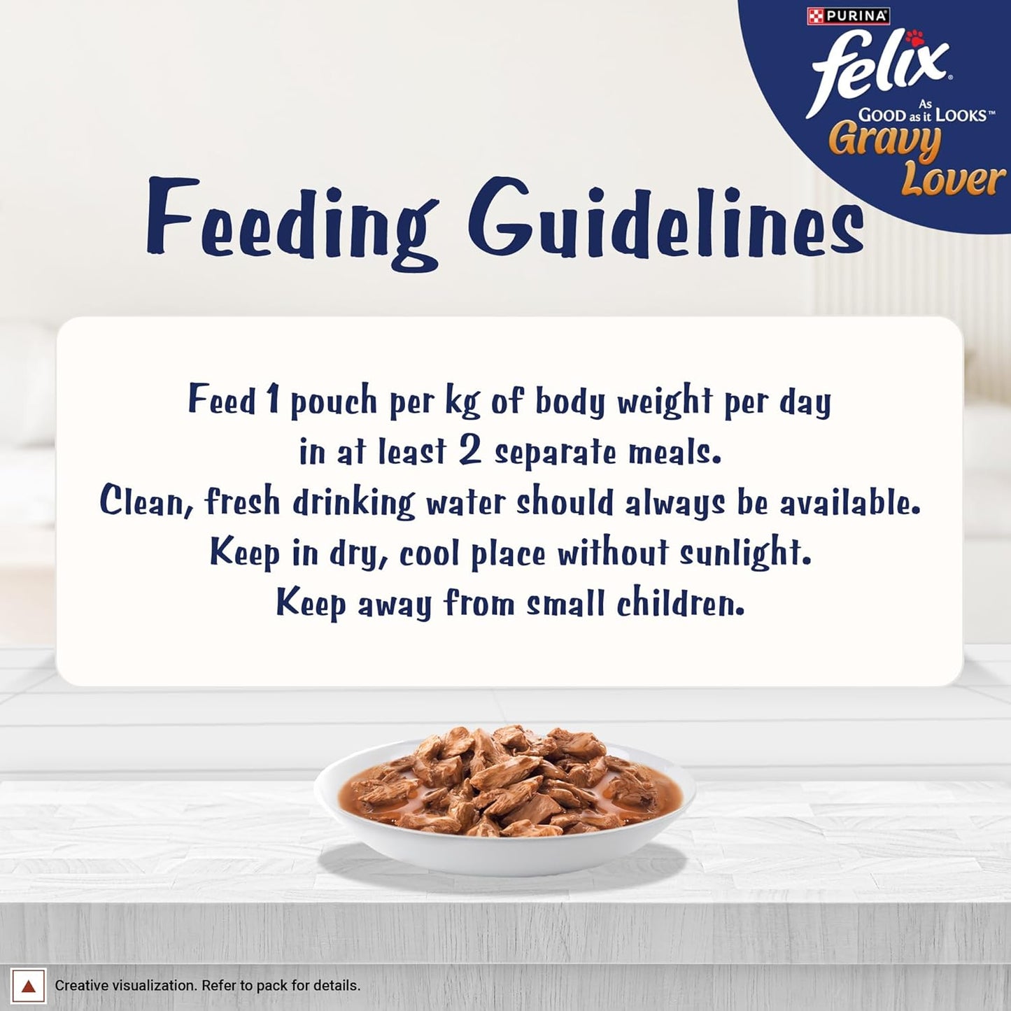 Purina Felix with Mackerel in Xtra Gravy Wet Cat Food 85g