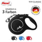 Flexi New Classic Retractable Dog Leash Black 8m Large