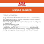 Bio Pet Active Muscle Builder Bulky Powder Protein For Dog Supplementary Food Helps in Muscle Building 120g