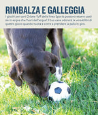 Petstages Orbee Tuff Soccer Ball White Toy For Dogs 5 inch