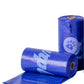 Purple Tails Dog Poop Bags Lime & Lemony 1 Roll 15 Bags Per Roll