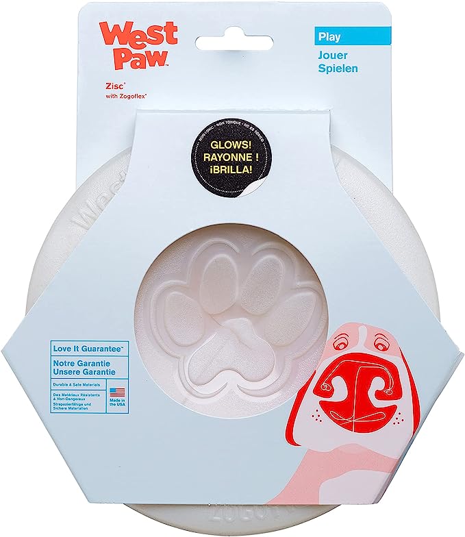 West Paw Zogoflex Zisc Glow - Large